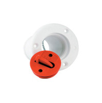 Fuel Deck Filler Cap - White - 50 mm - TP2109W - CanSB 